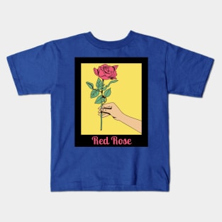 Red Rose Kids T-Shirt